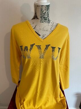 NITRO SPORTSWEAR - WVU Game Day Half-Sleeve Tee XL - NWT